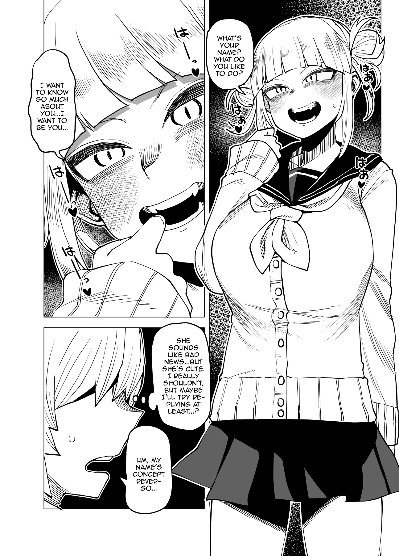 Hentai Manga Comic-Inverted Morality Hero Academia - Toga Himiko's Case-Read-3